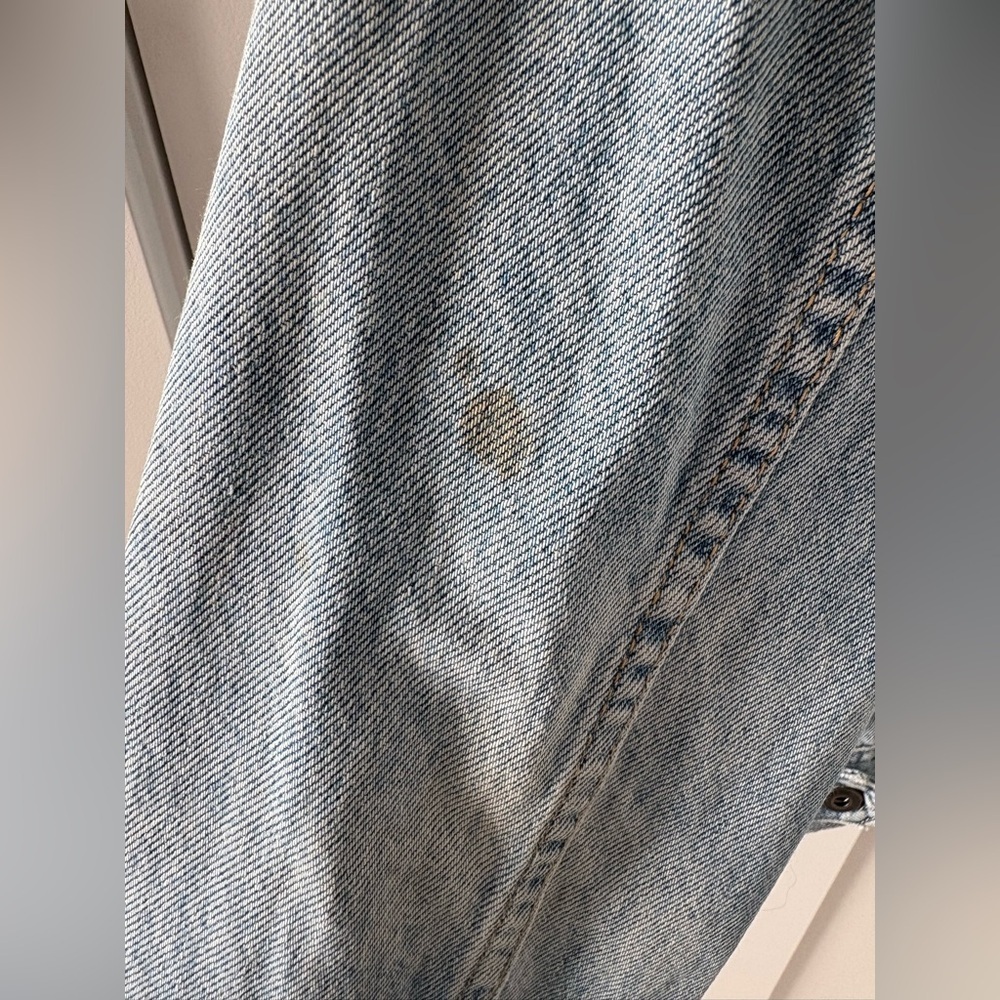 Topman Light Wash Denim Jacket - Picture 6 of 7
